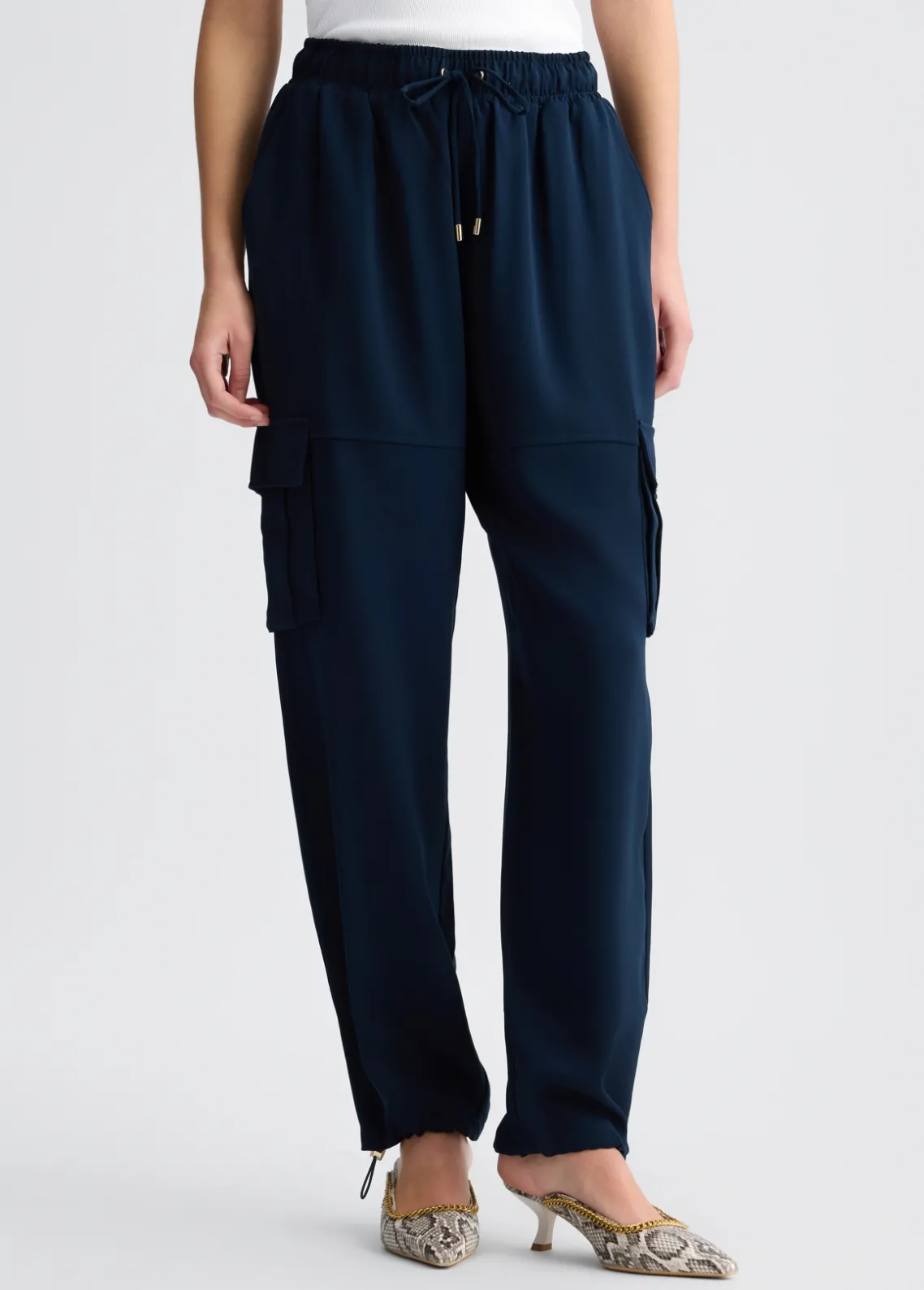 Liu Jo Pantalón de chándal cargo-Mujer Ropa Deportiva|Pantalones