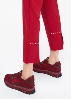 Liu Jo Pantalón de chándal con cordón de ajuste-Mujer Ropa Deportiva|Pantalones