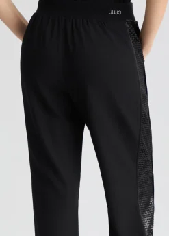 Liu Jo Pantalón de chándal con lentejuelas-Mujer Ropa Deportiva|Pantalones