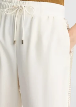 Liu Jo Pantalón de chándal con lentejuelas-Mujer Ropa Deportiva|Pantalones