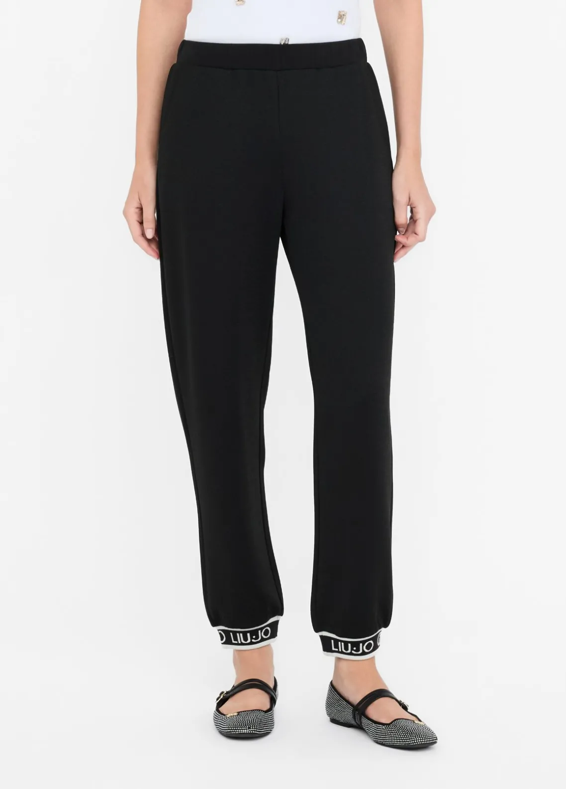 Liu Jo Pantalón de chándal con lurex®-Mujer Ropa Deportiva|Pantalones