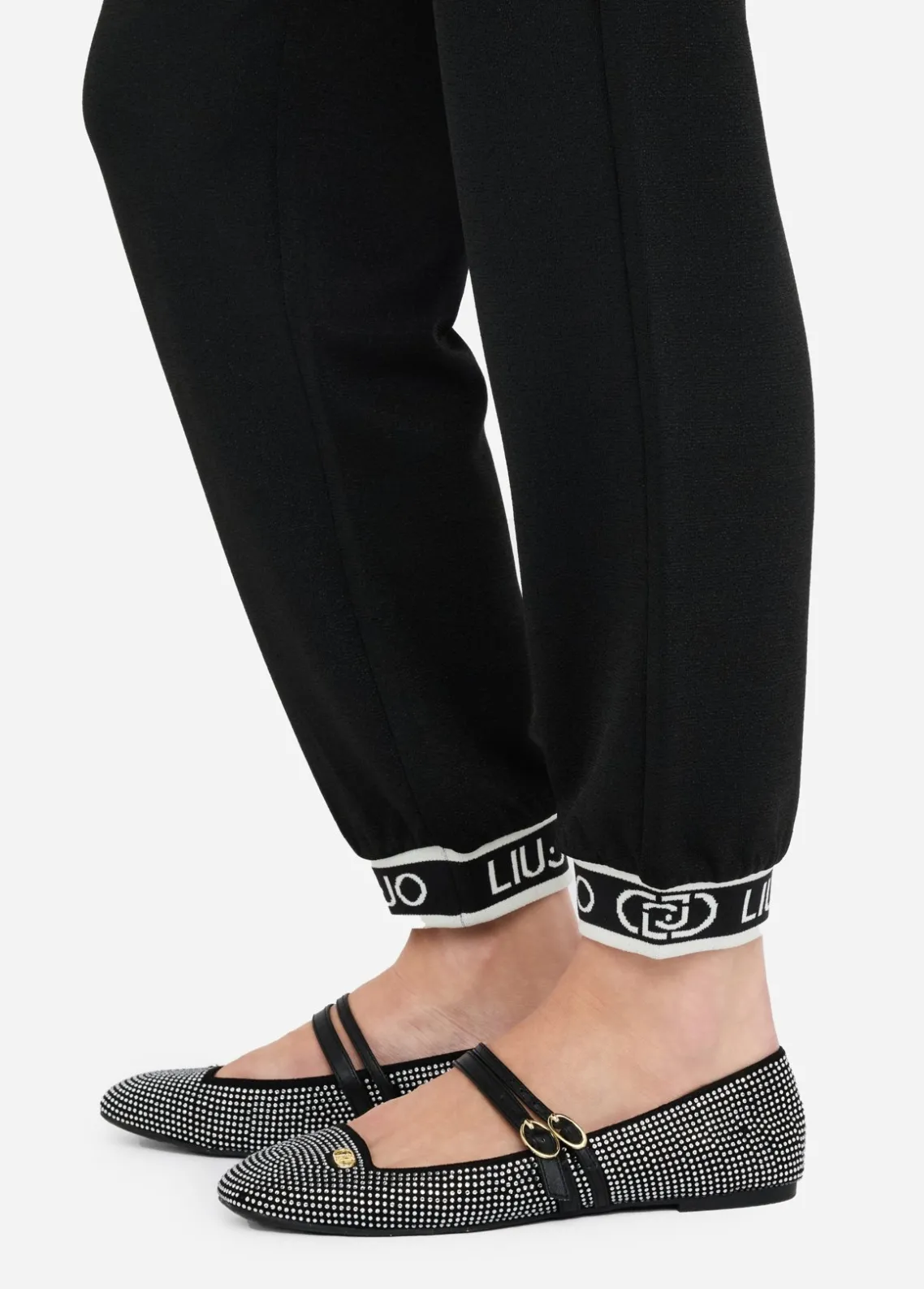 Liu Jo Pantalón de chándal con lurex®-Mujer Ropa Deportiva|Pantalones