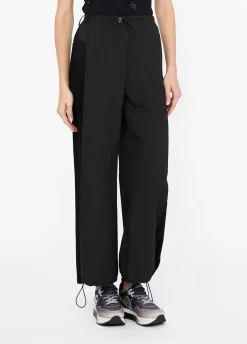 Liu Jo Pantalón de chándal de nailon y raso-Mujer Ropa Deportiva|Pantalones