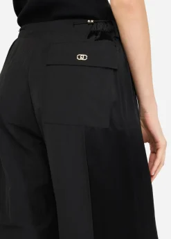 Liu Jo Pantalón de chándal de nailon y raso-Mujer Ropa Deportiva|Pantalones