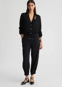 Liu Jo Pantalón de chándal tobillero-Mujer Ropa Deportiva|Pantalones