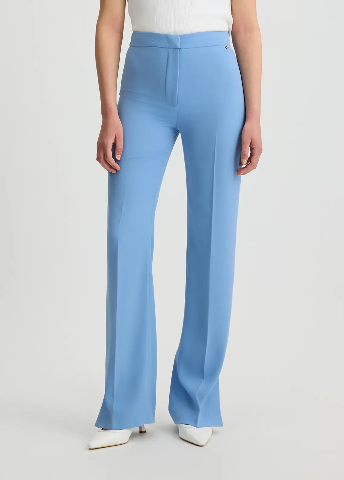 Liu Jo Pantalón de envers satin-Mujer Pantalones|Ceremonia