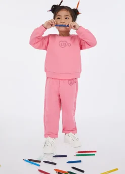 Liu Jo Pantalón de felpa de algodón- Pantalones Y Faldas