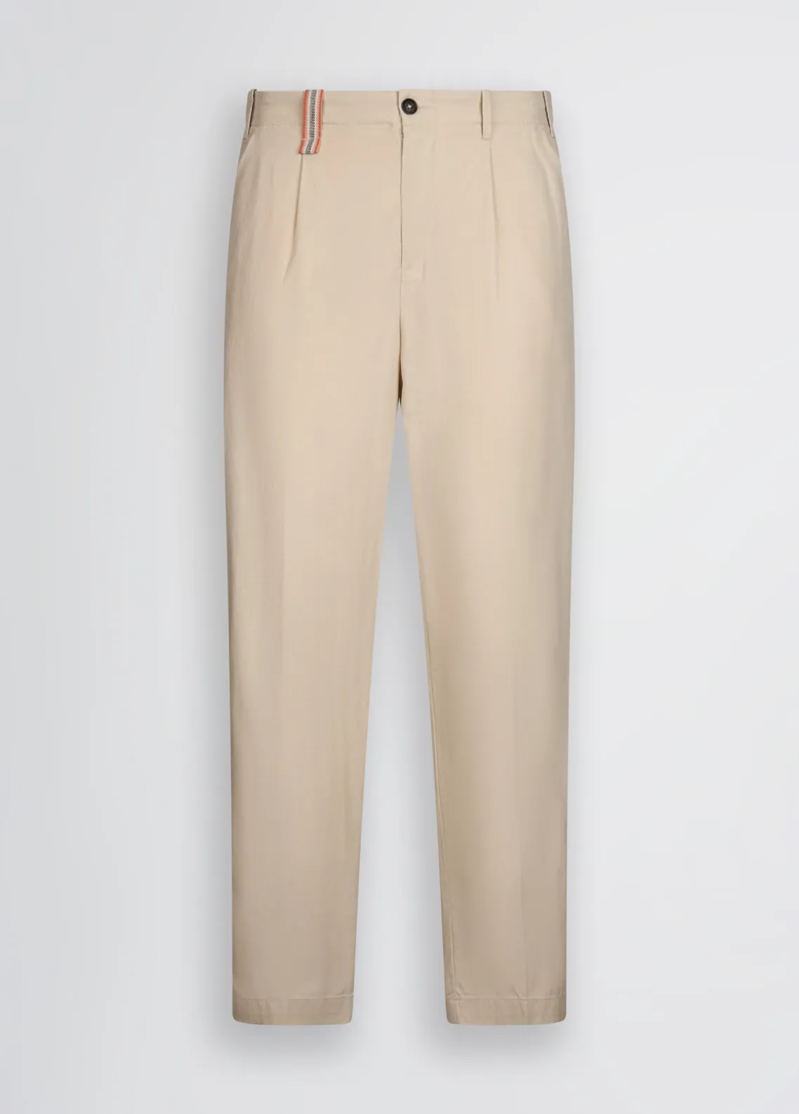 Liu Jo Pantalón de jacquard de mezcla de lino-Hombre Pantalones