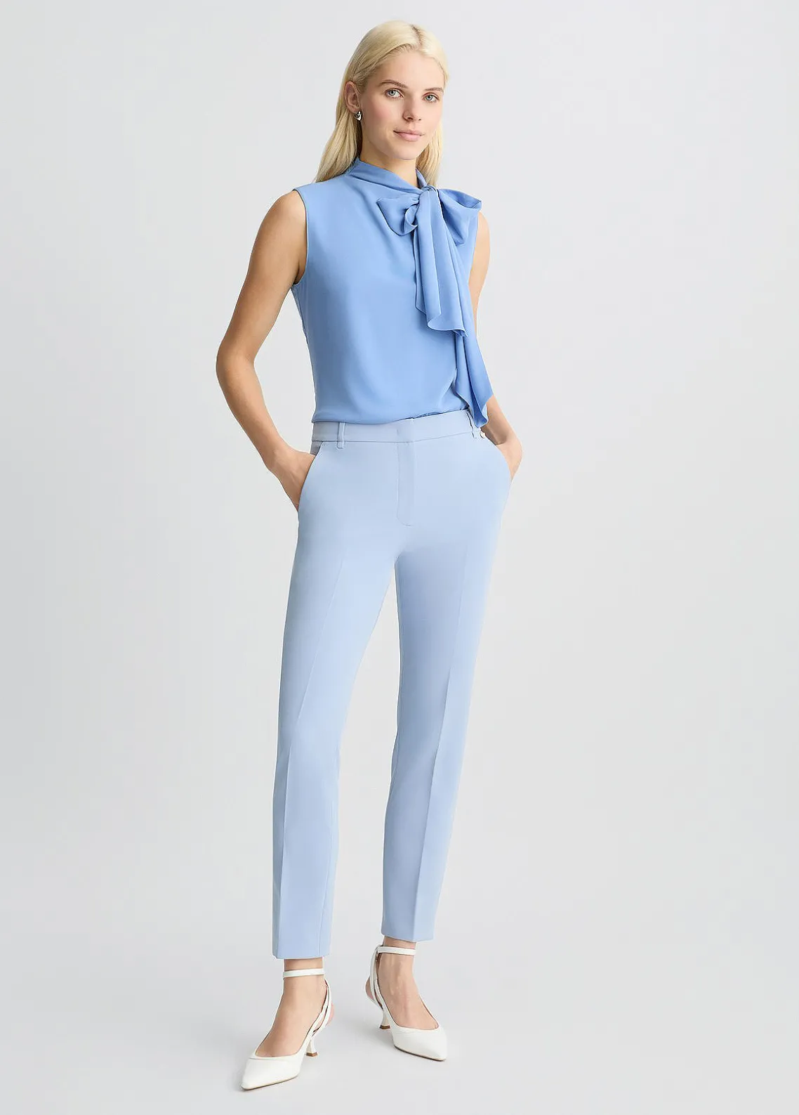 Liu Jo Pantalón de pinza-Mujer Pantalones|Tailleur