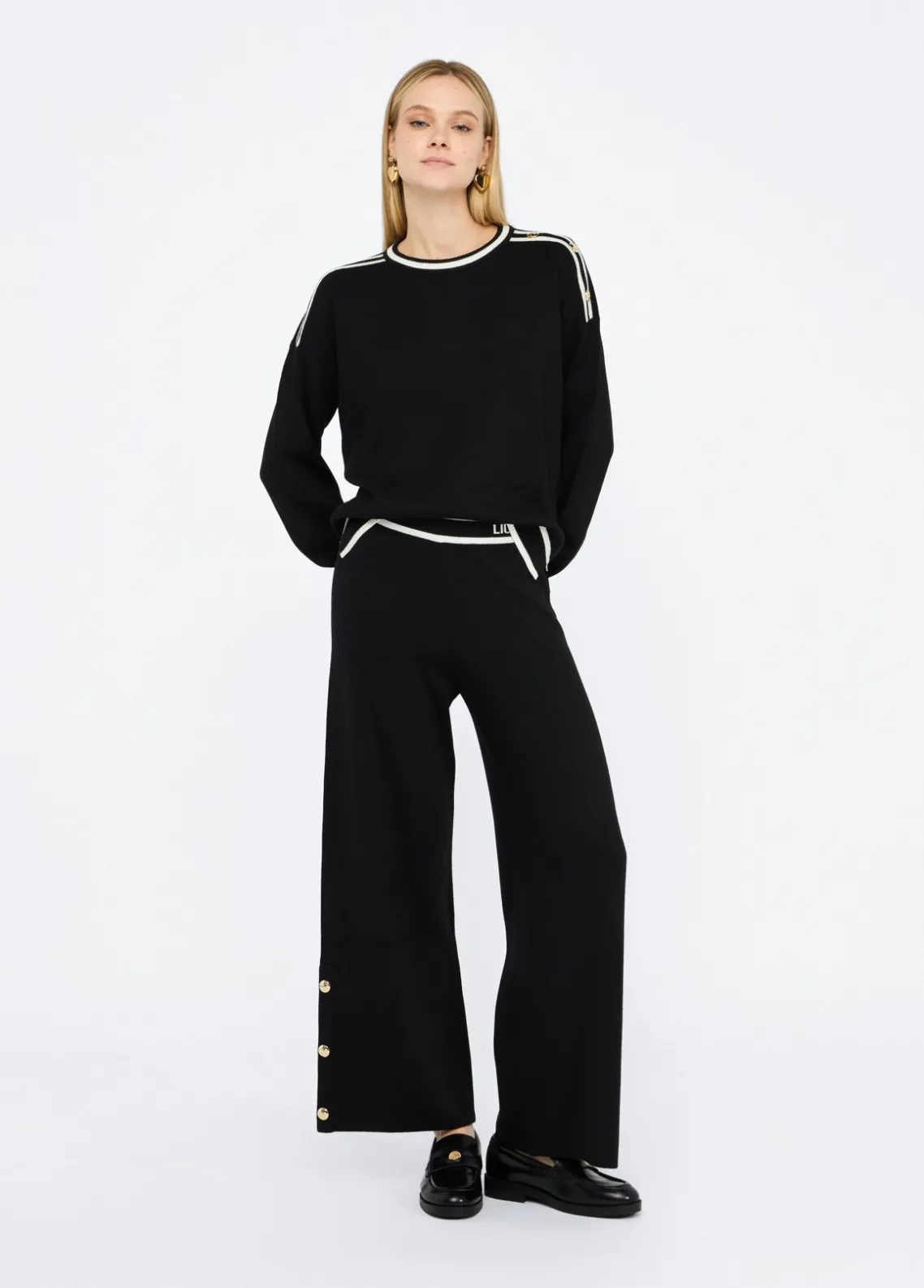 Liu Jo Pantalón de punto-Mujer Ropa Deportiva|Pantalones