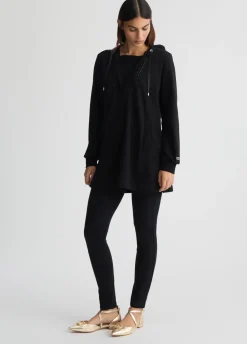 Liu Jo Pantalón de punto con strass-Mujer Ropa Deportiva|Pantalones