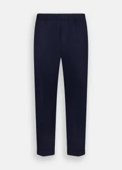 Liu Jo Pantalón de punto con vuelta-Hombre Pantalones
