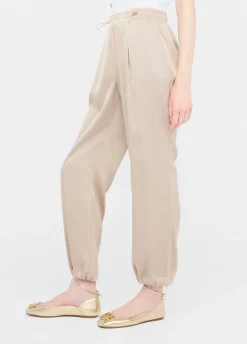 Liu Jo Pantalón de raso-Mujer Ropa Deportiva|Pantalones