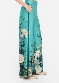 Liu Jo Pantalón de sarga estampado-Mujer Pantalones|Ceremonia
