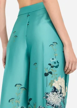 Liu Jo Pantalón de sarga estampado-Mujer Pantalones|Ceremonia