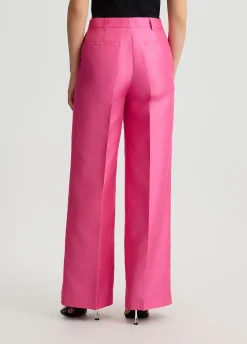 Liu Jo Pantalón de shantung-Mujer Pantalones|Tailleur