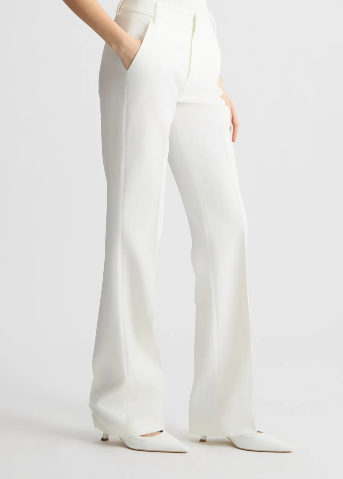 Liu Jo Pantalón de talle alto-Mujer Pantalones|Tailleur
