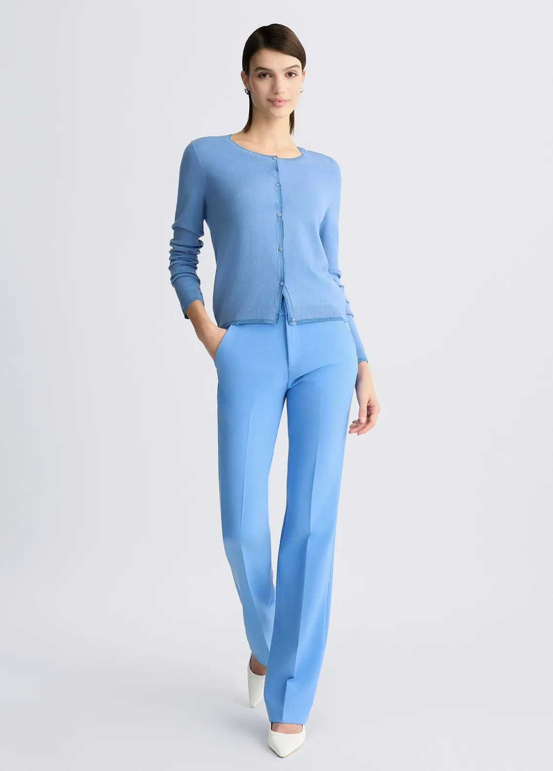Liu Jo Pantalón de talle alto-Mujer Pantalones