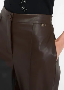 Liu Jo Pantalón de tejido revestido-Mujer Pantalones