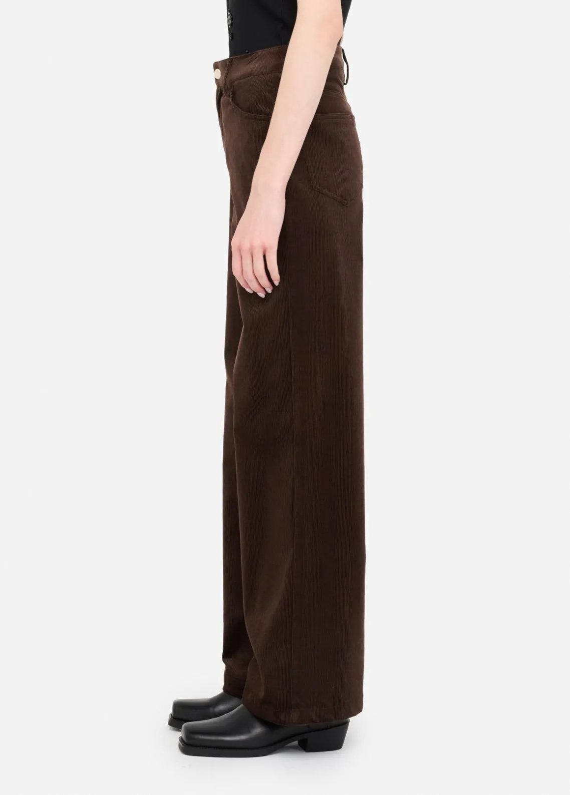 Liu Jo Pantalón de terciopelo-Mujer Pantalones