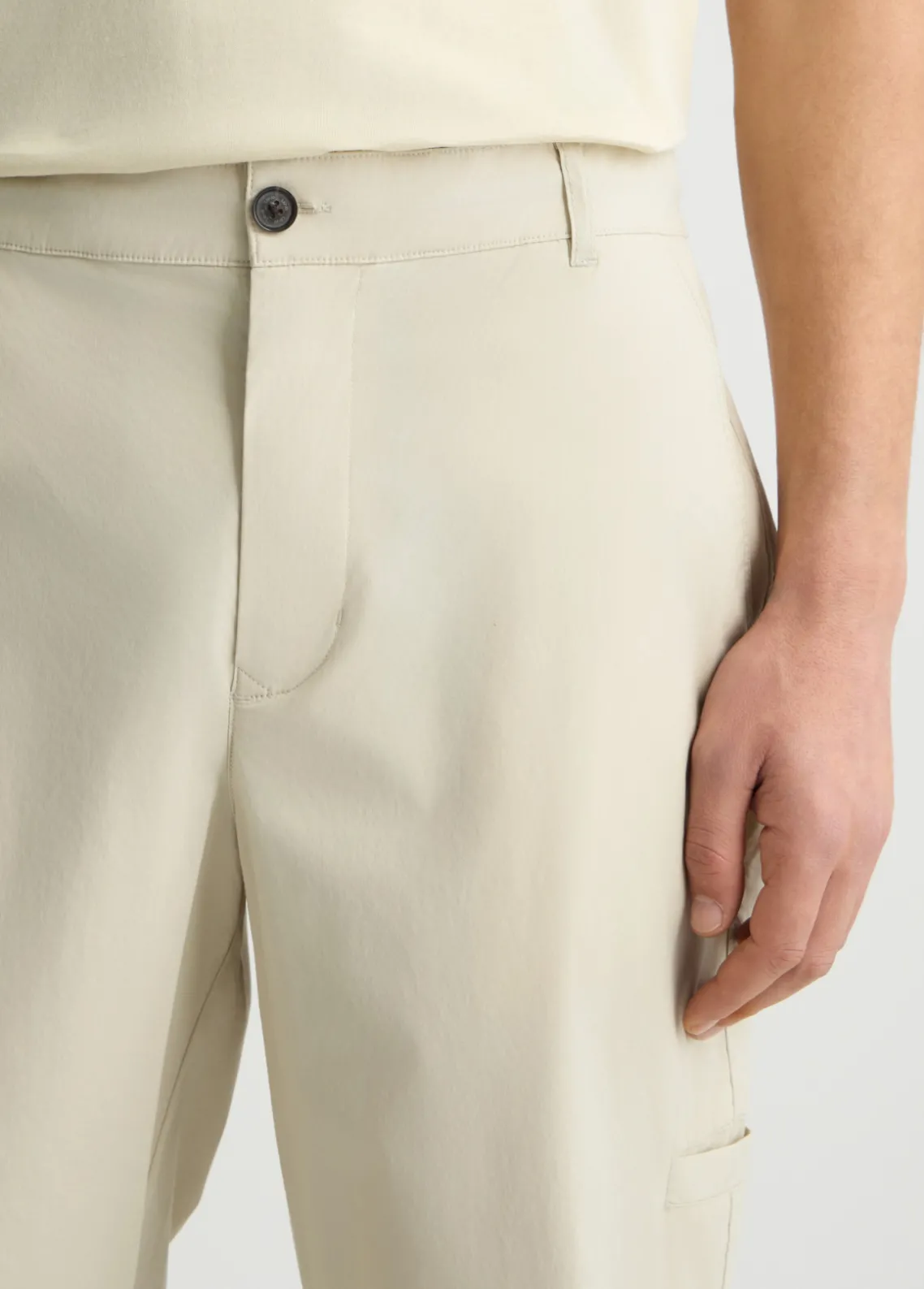 Liu Jo Pantalón de tiro caído para hombre-Hombre Pantalones