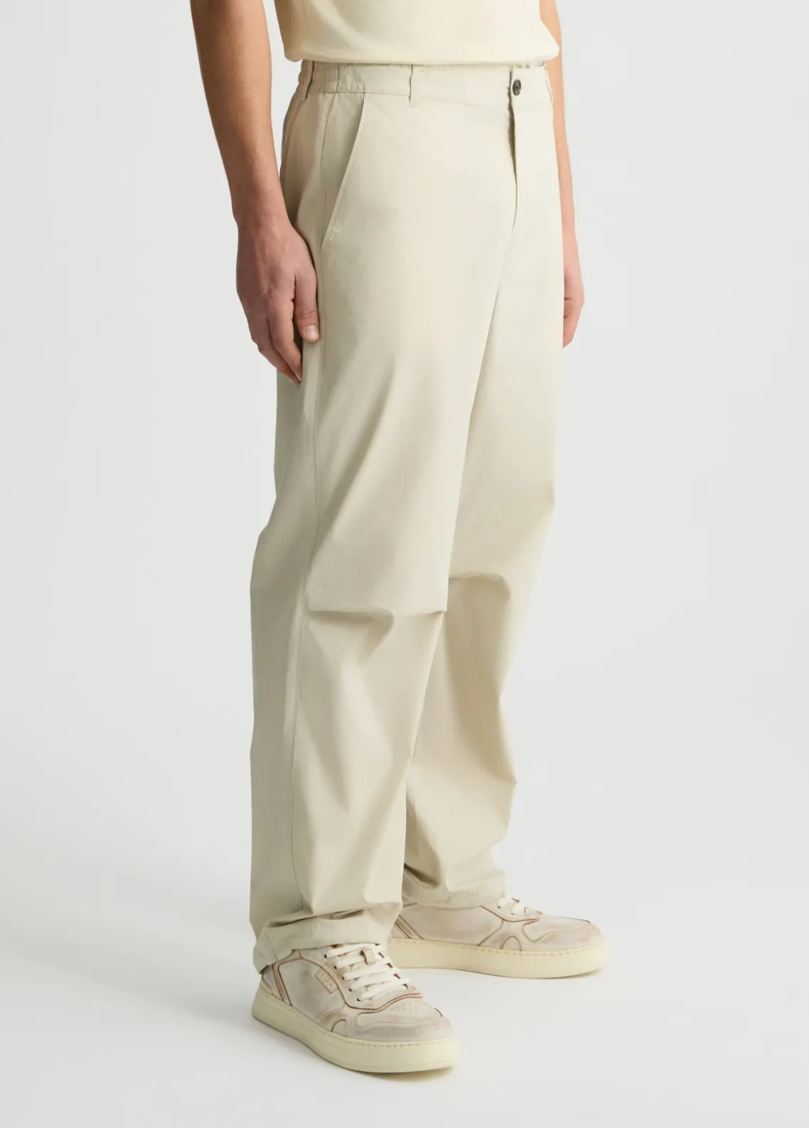 Liu Jo Pantalón de tiro caído para hombre-Hombre Pantalones