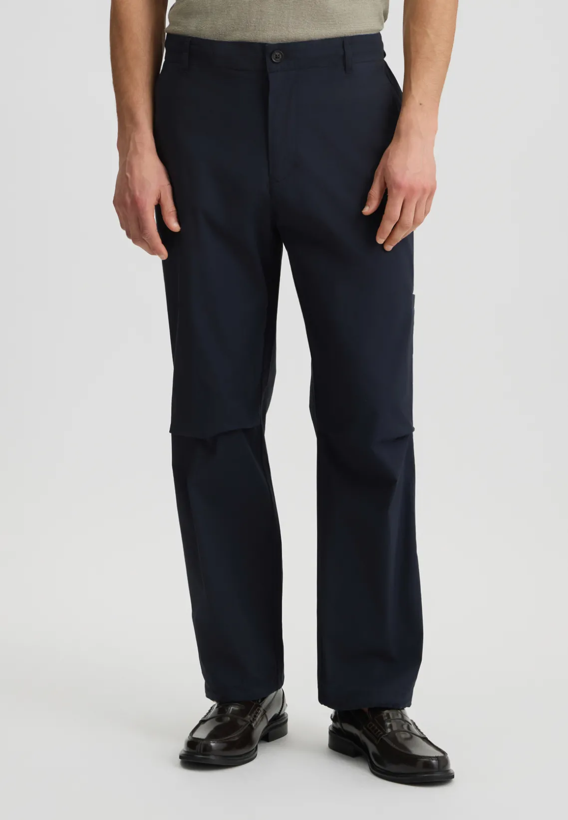Liu Jo Pantalón de tiro caído para hombre-Hombre Pantalones