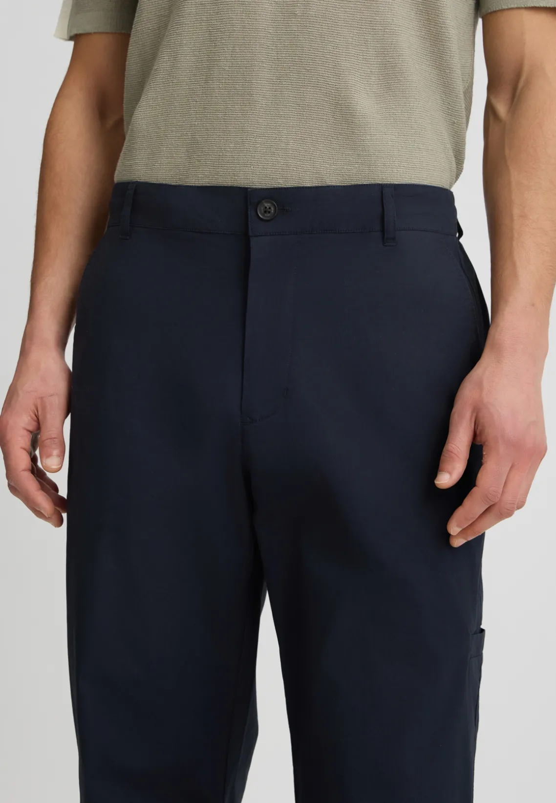 Liu Jo Pantalón de tiro caído para hombre-Hombre Pantalones