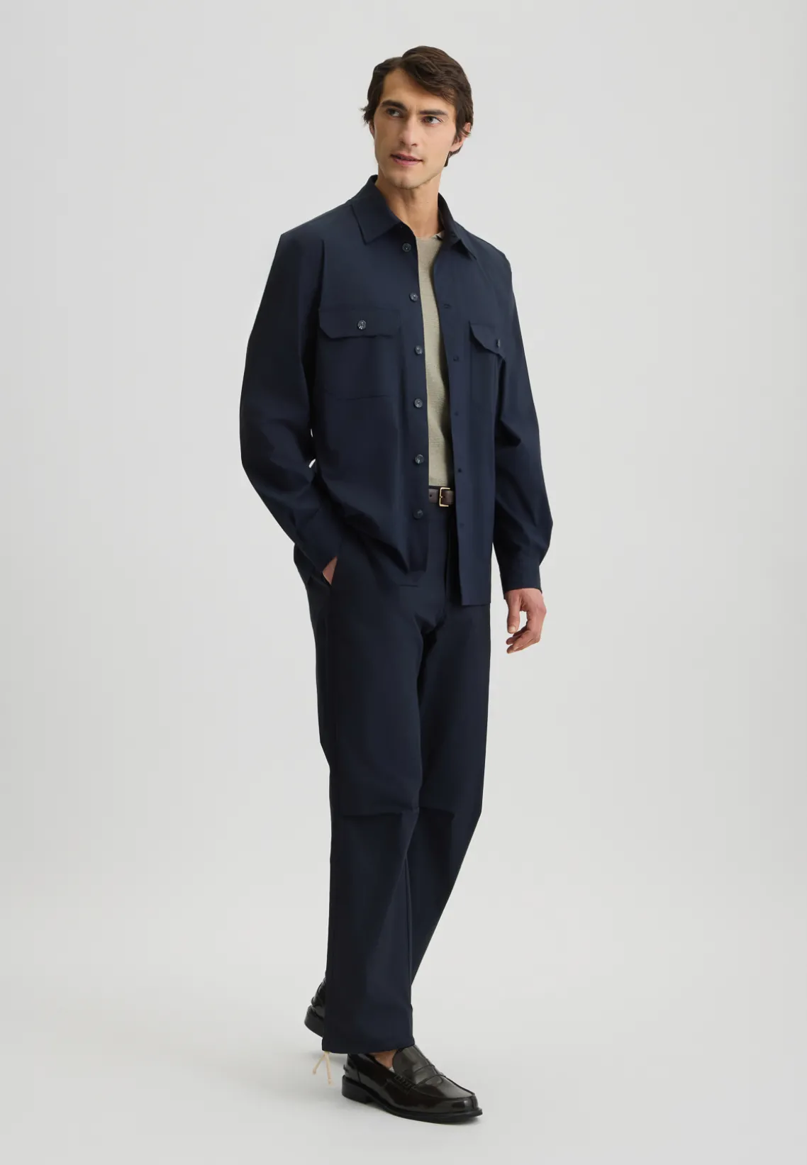 Liu Jo Pantalón de tiro caído para hombre-Hombre Pantalones