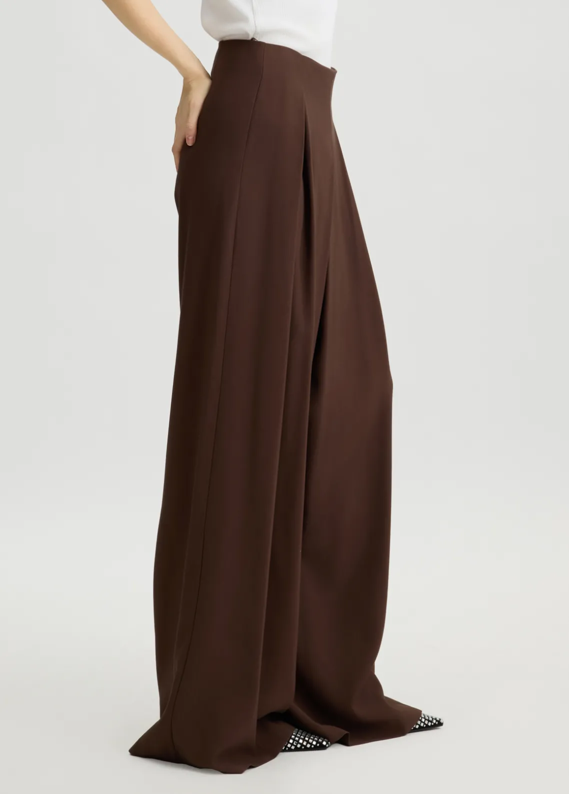 Liu Jo Pantalón elegante de sarga-Mujer Pantalones|Tailleur