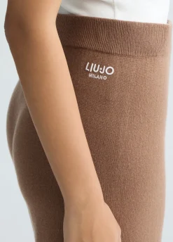 Liu Jo Pantalón largo de punto-Mujer Pantalones|Cárdigans Y Jerséis