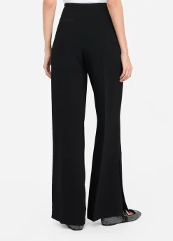 Liu Jo Pantalón palazzo de envers satin-Mujer Pantalones|Tailleur