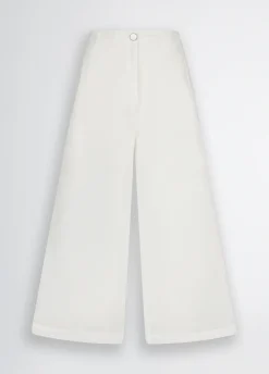 Liu Jo Pantalón palazzo de ramio-Mujer Pantalones