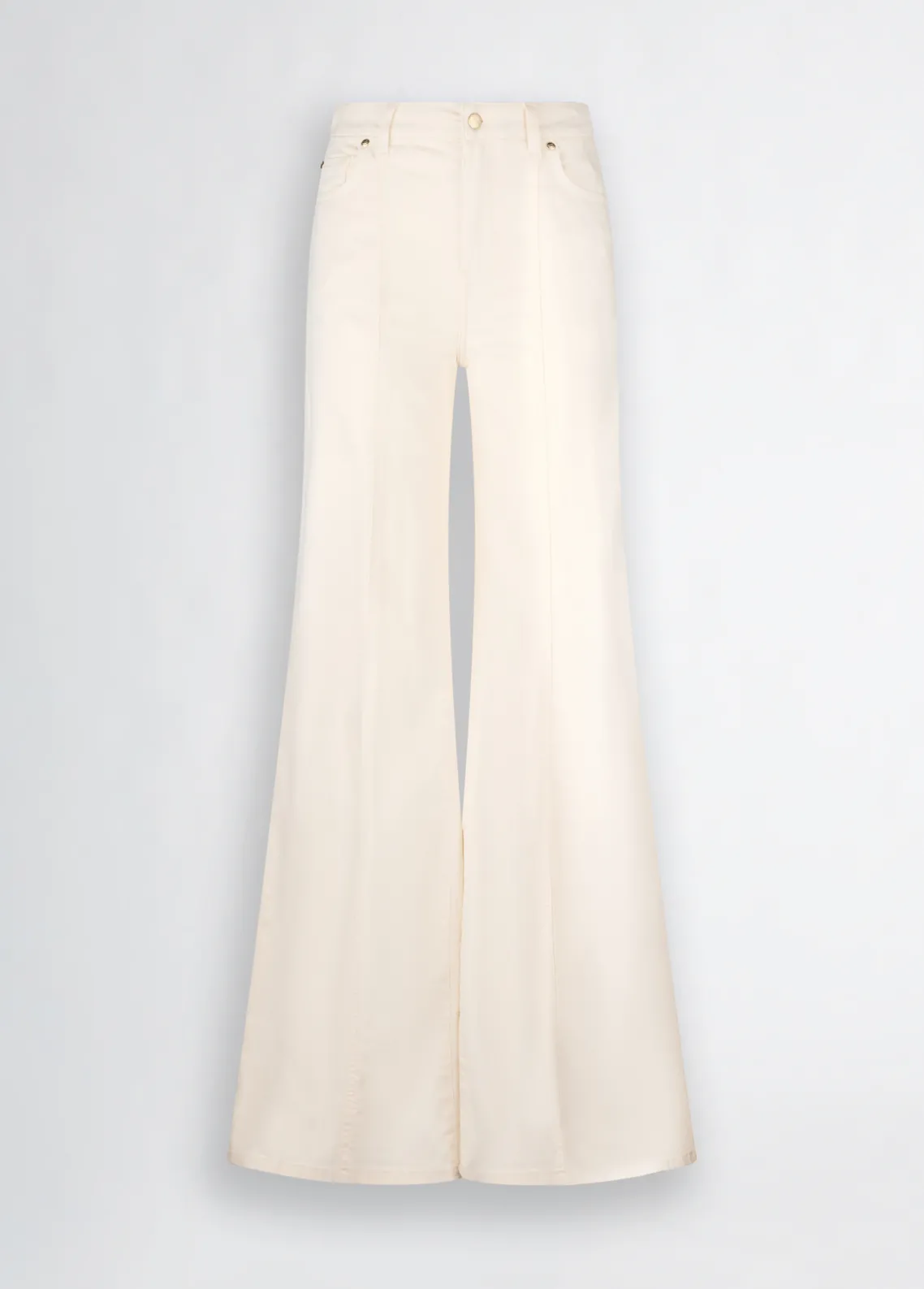 Liu Jo Pantalón pata de elefante de talle alto-Mujer Pantalones