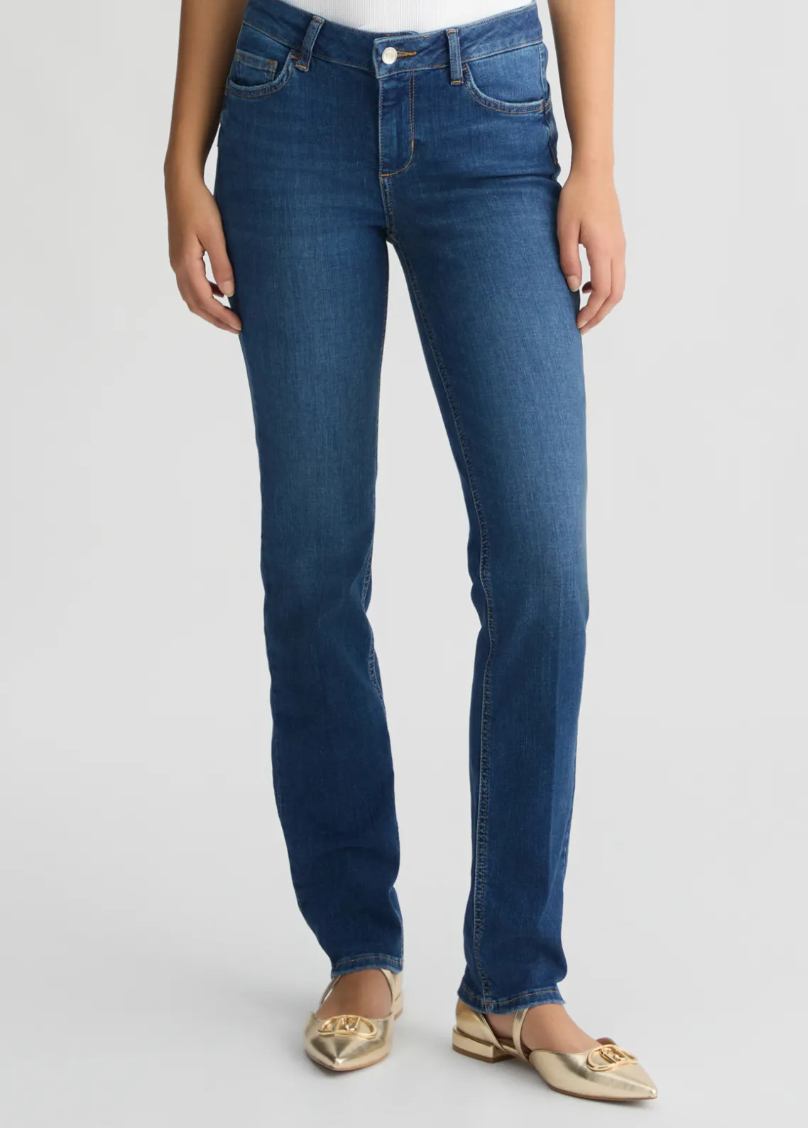 Liu Jo Pantalón pitillo Bottom Up-Mujer Vaqueros Pitillo