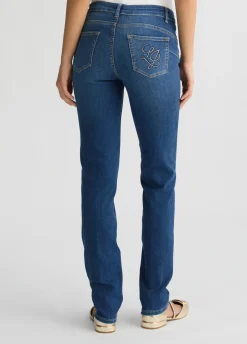 Liu Jo Pantalón pitillo Bottom Up-Mujer Vaqueros Pitillo