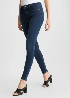 Liu Jo Pantalón pitillo Bottom Up-Mujer Vaqueros Pitillo