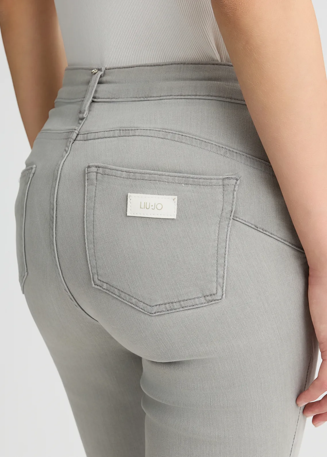 Liu Jo Pantalón pitillo Bottom Up-Mujer Vaqueros Pitillo