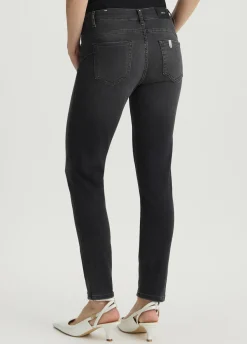 Liu Jo Pantalón pitillo Bottom Up-Mujer Vaqueros Pitillo