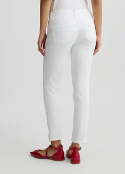 Liu Jo Pantalón pitillo con bordados-Mujer Pantalones