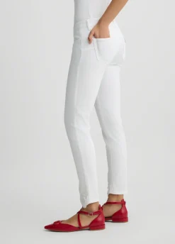 Liu Jo Pantalón pitillo con bordados-Mujer Pantalones