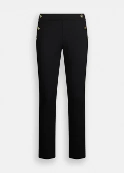 Liu Jo Pantalón pitillo con botones-Mujer Pantalones|Tailleur