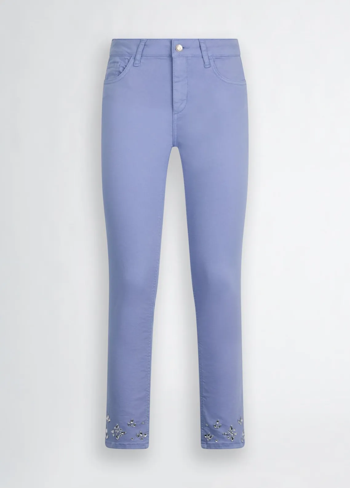 Liu Jo Pantalón pitillo con strass-Mujer Pantalones