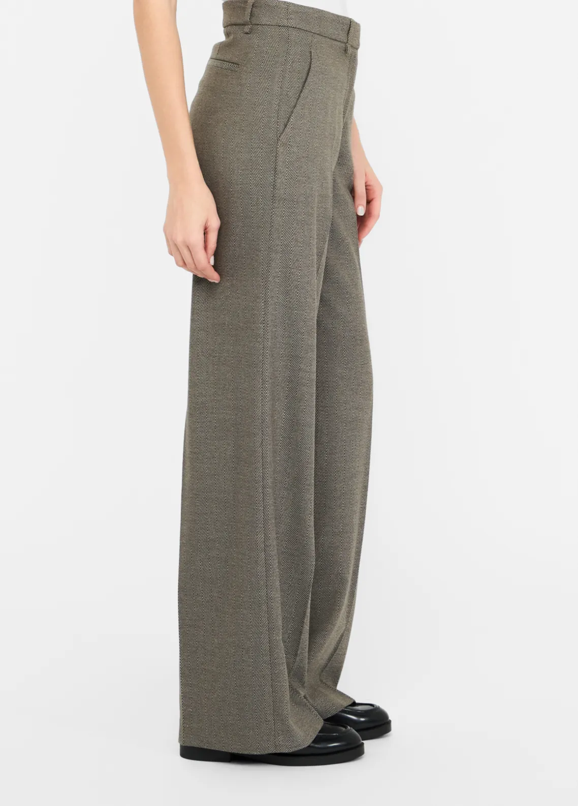 Liu Jo Pantalón recto con pinza-Mujer Pantalones