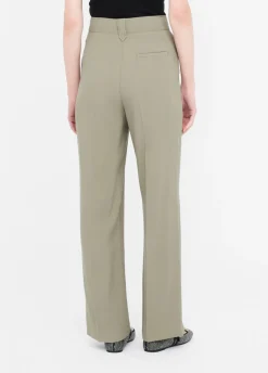 Liu Jo Pantalón recto de gabardina-Mujer Pantalones