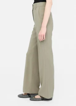 Liu Jo Pantalón recto de gabardina-Mujer Pantalones