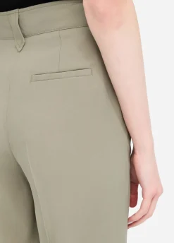 Liu Jo Pantalón recto de gabardina-Mujer Pantalones