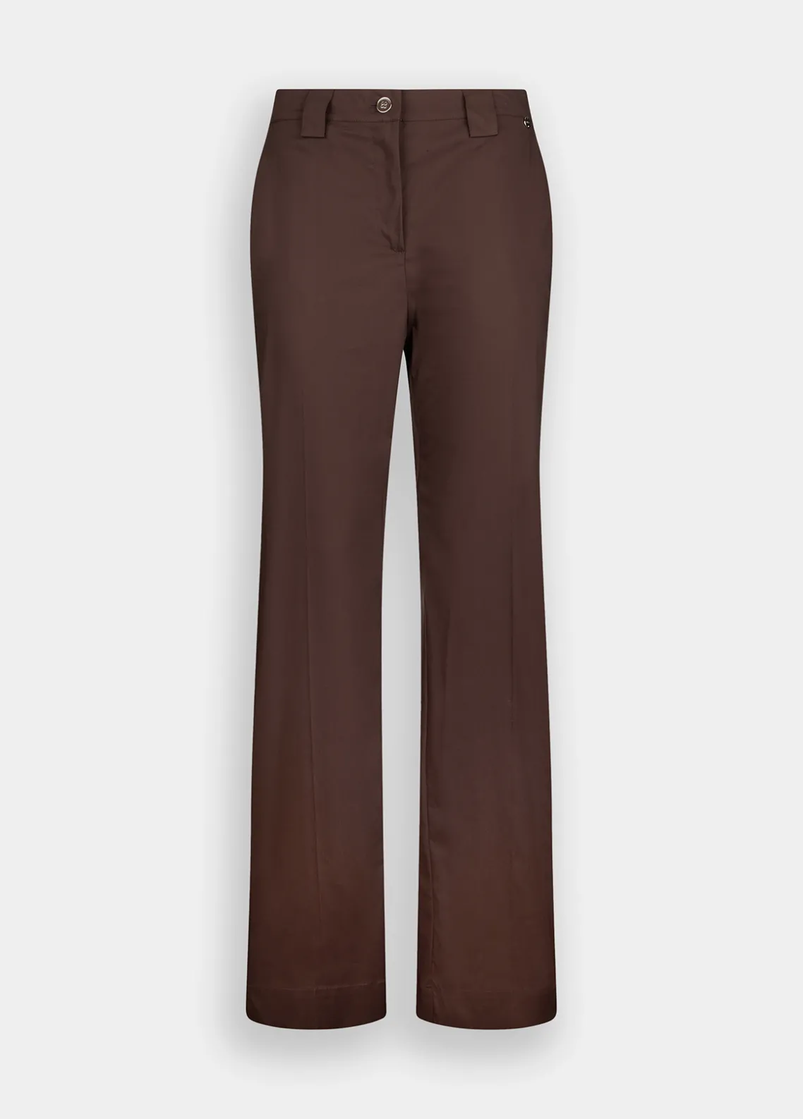 Liu Jo Pantalón recto de popelina-Mujer Pantalones