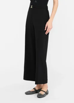 Liu Jo Pantalón tobillero con cinturón-Mujer Pantalones