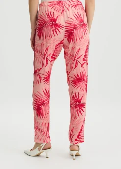 Liu Jo Pantalón tobillero con estampado-Mujer Moda Baño|Pantalones
